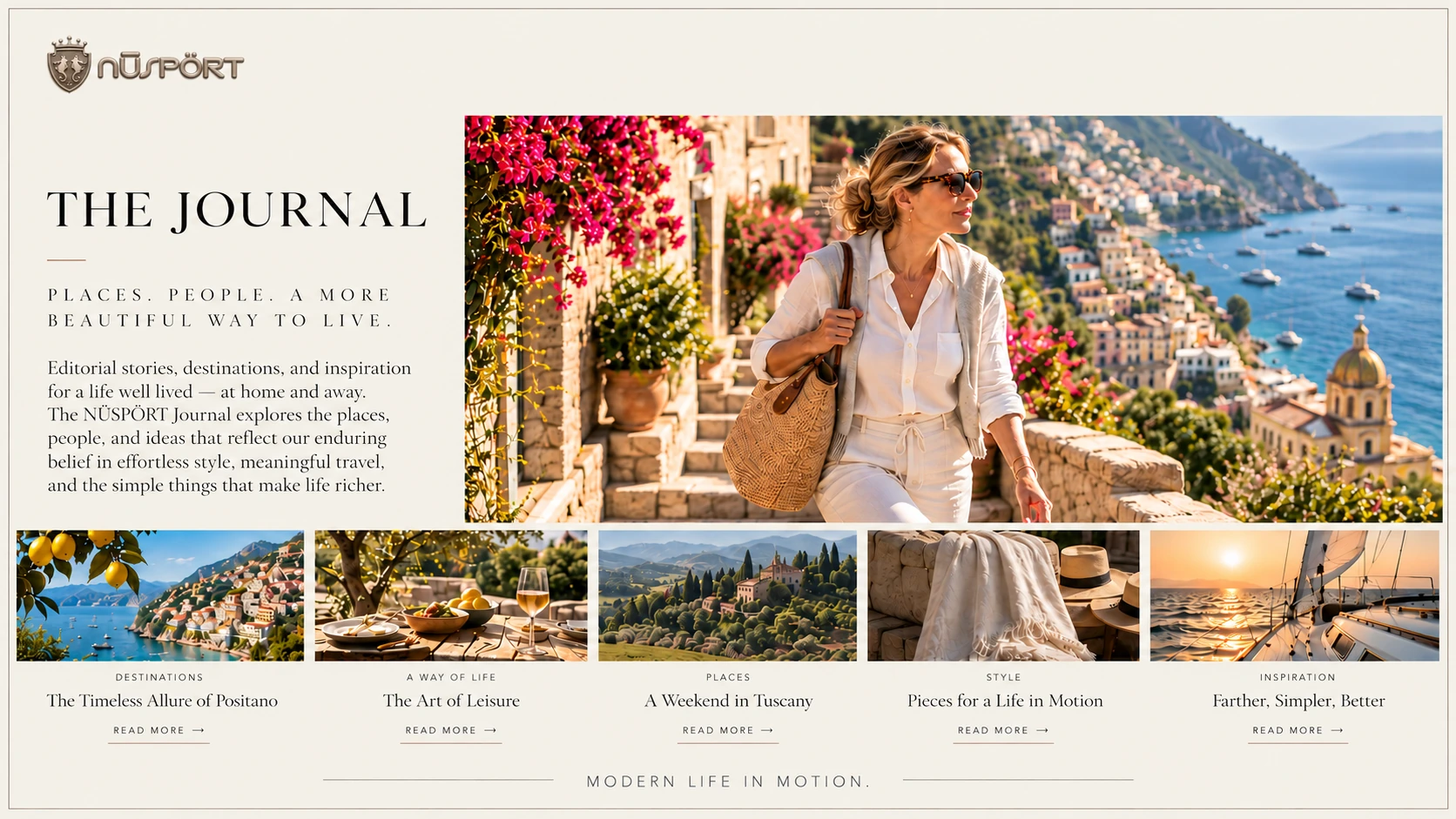 Approved NŪSPÖRT editorial composition: The Journal — Volume One