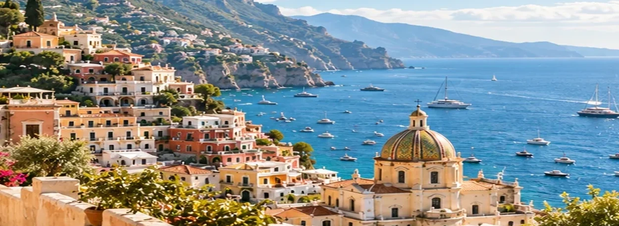 Quiet Mediterranean coastline at sunset, a NŪSPÖRT expression of modern life in motion