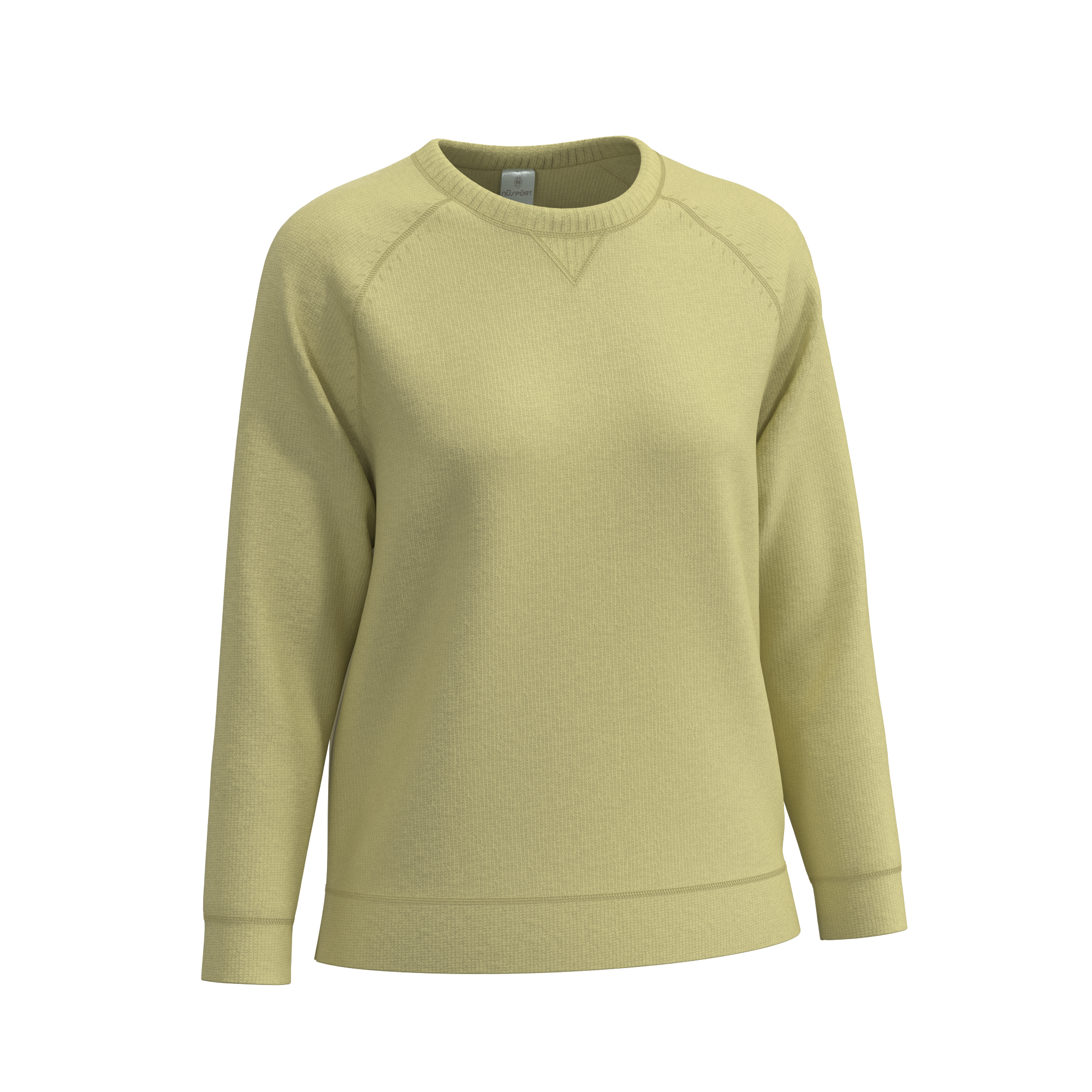 LV Cuffs Cashmere Crewneck - Luxury Green